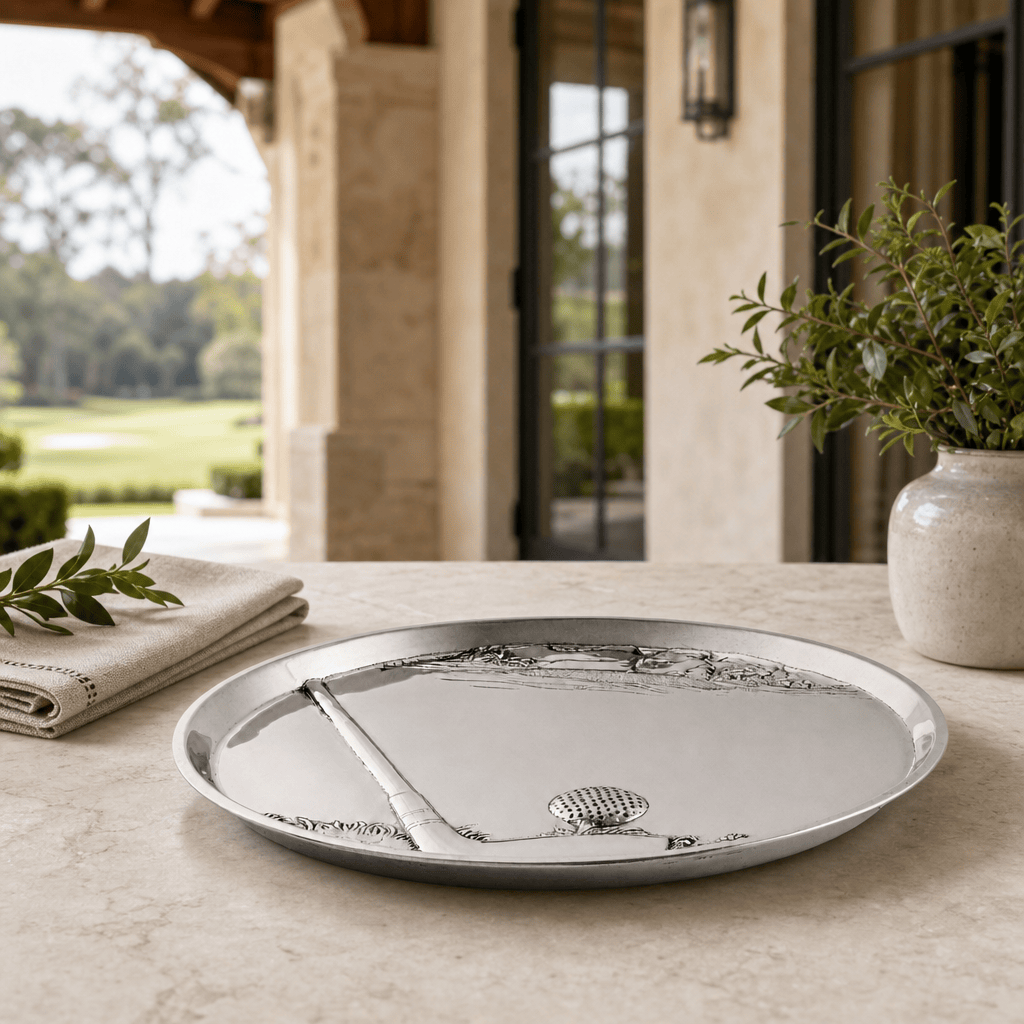 Golf Round Serving Tray 4