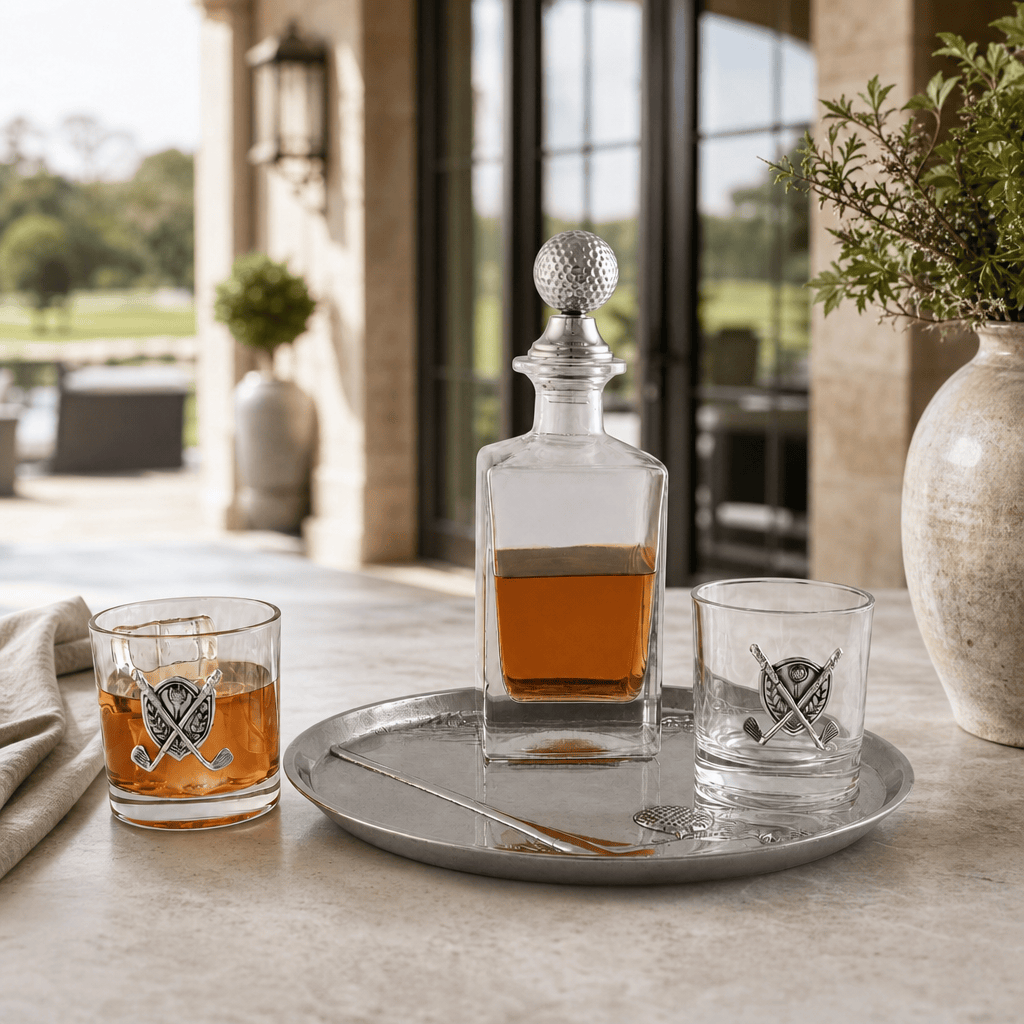 Golf Round Serving Tray 5