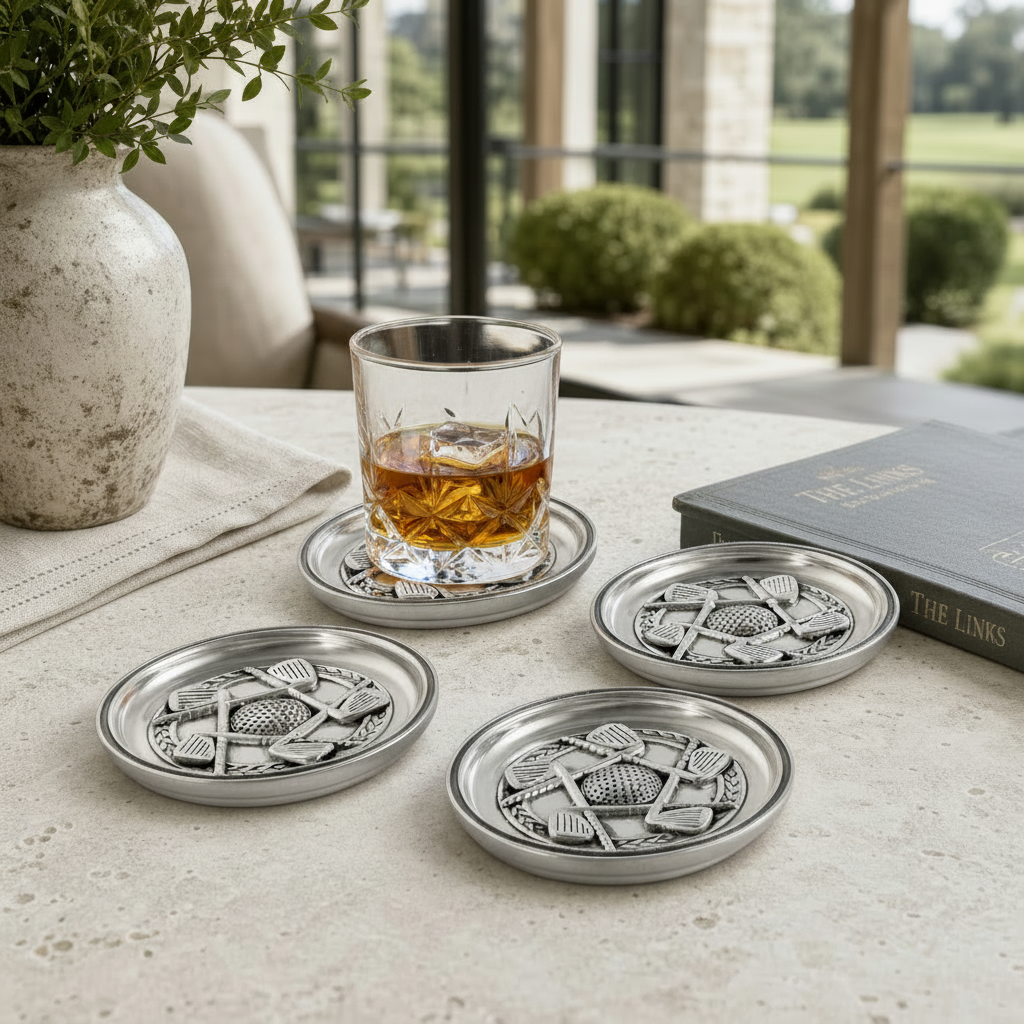 Golf Coaster Set - Set of 4 3