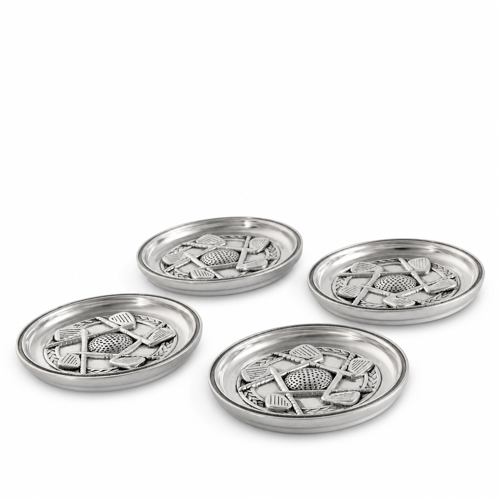 Golf Coaster Set - Set of 4 10