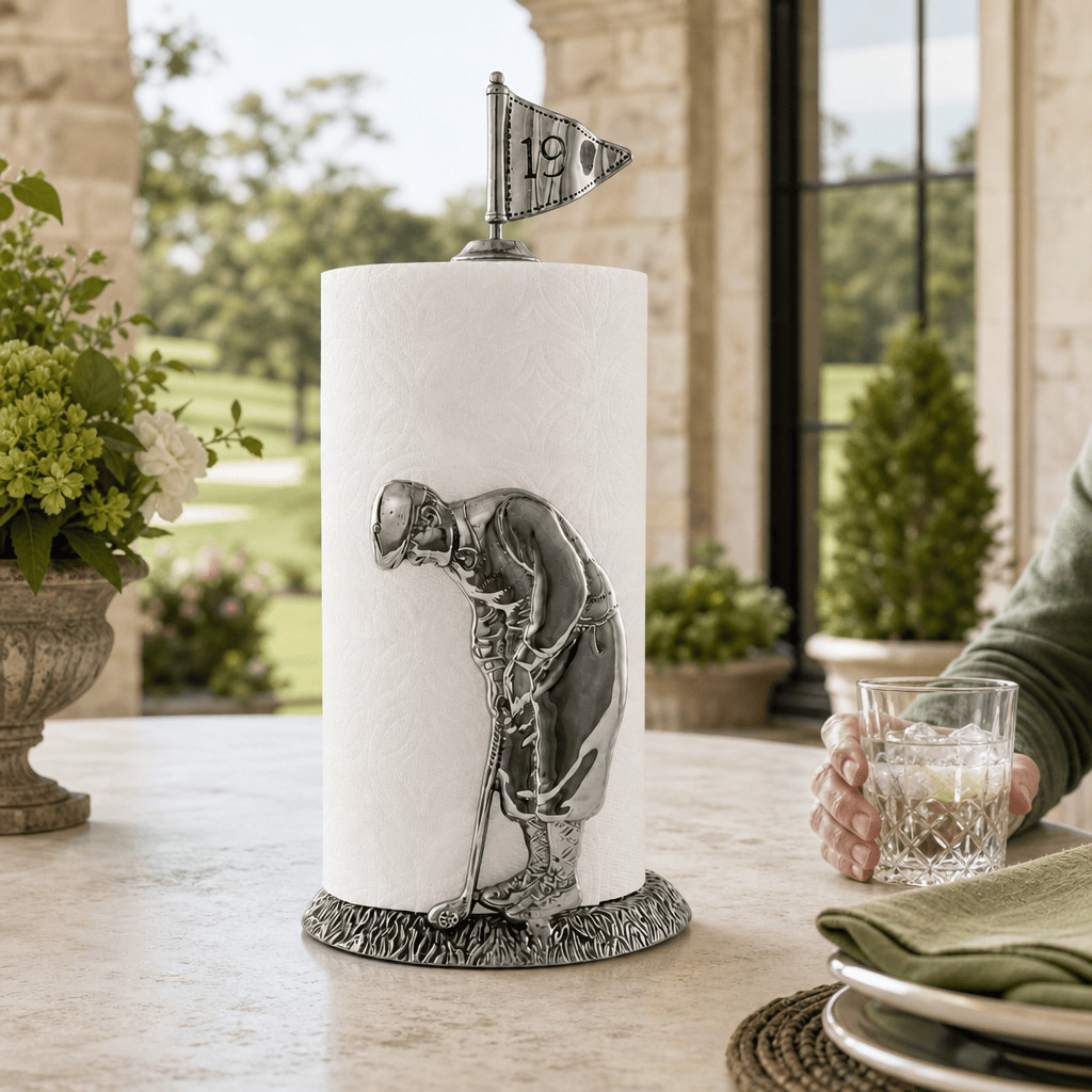 Golfer Paper Towel Holder 6