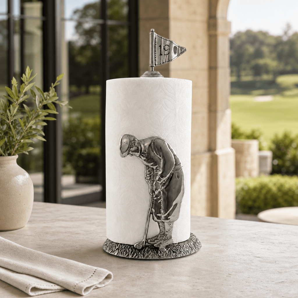 Golfer Paper Towel Holder 2
