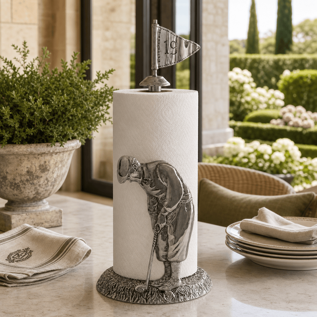 Golfer Paper Towel Holder 7