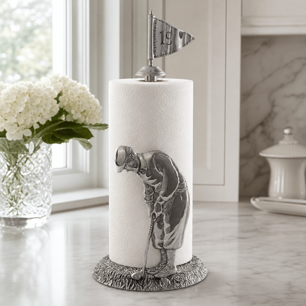 Golfer Paper Towel Holder 10