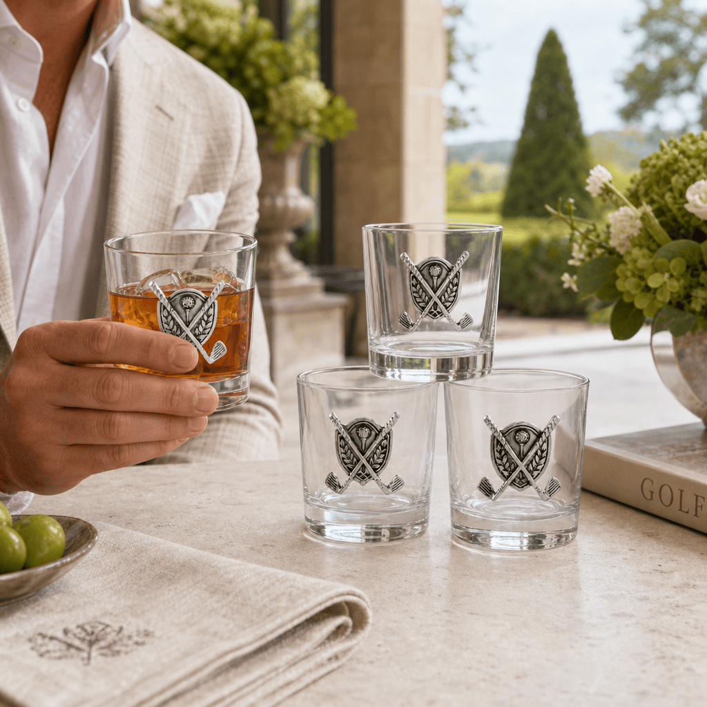Golf Bar Glasses Set of 4 6