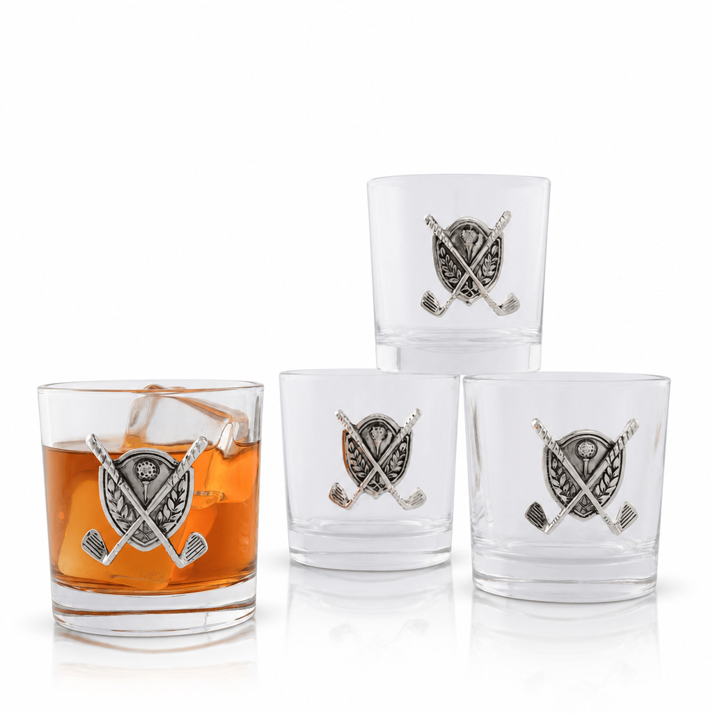 Golf Bar Glasses Set of 4 1