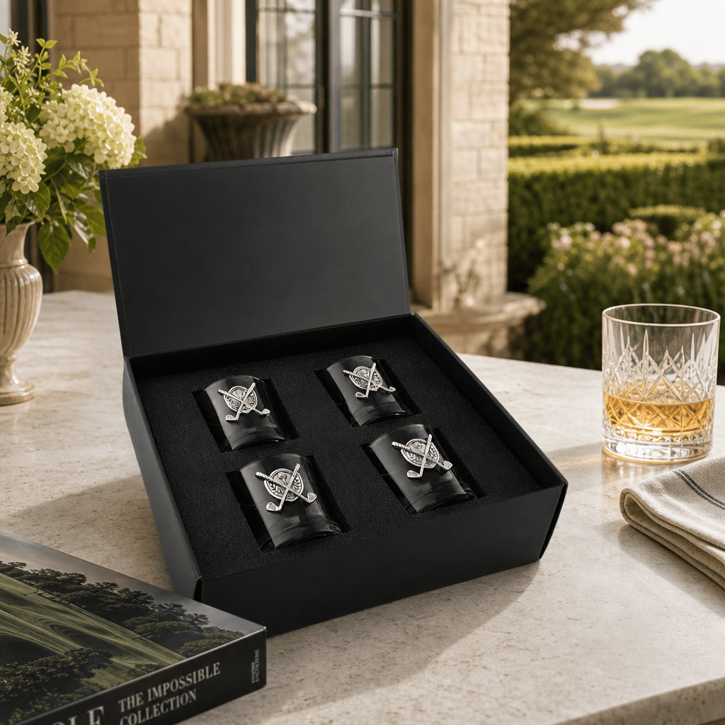 Golf Bar Glasses Set of 4 9