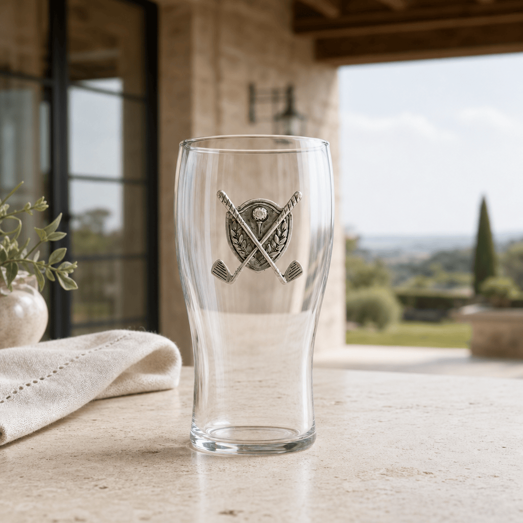 Golf Beer Pint Glasses - Set of 4 2