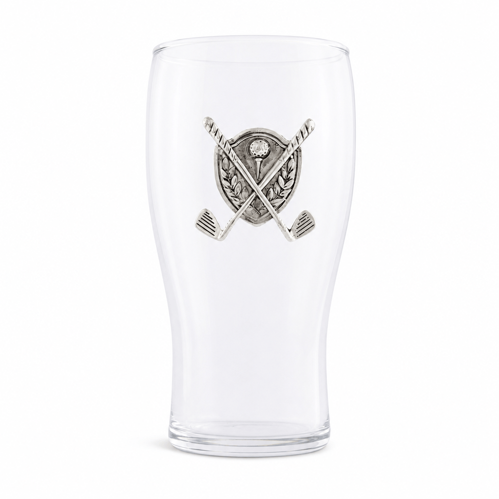 Golf Beer Pint Glasses - Set of 4 1
