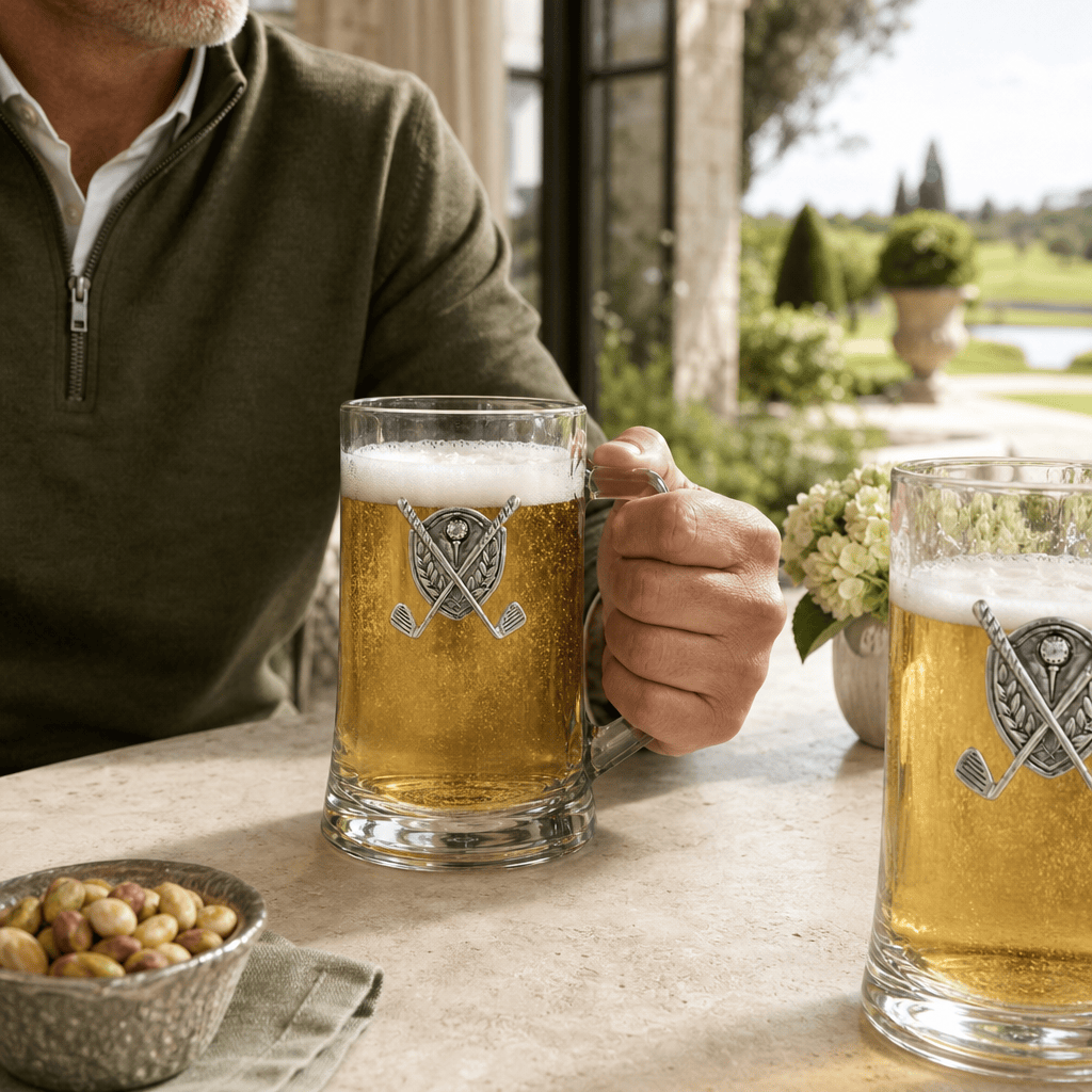 Golf Beer Mugs - Set of 2 3