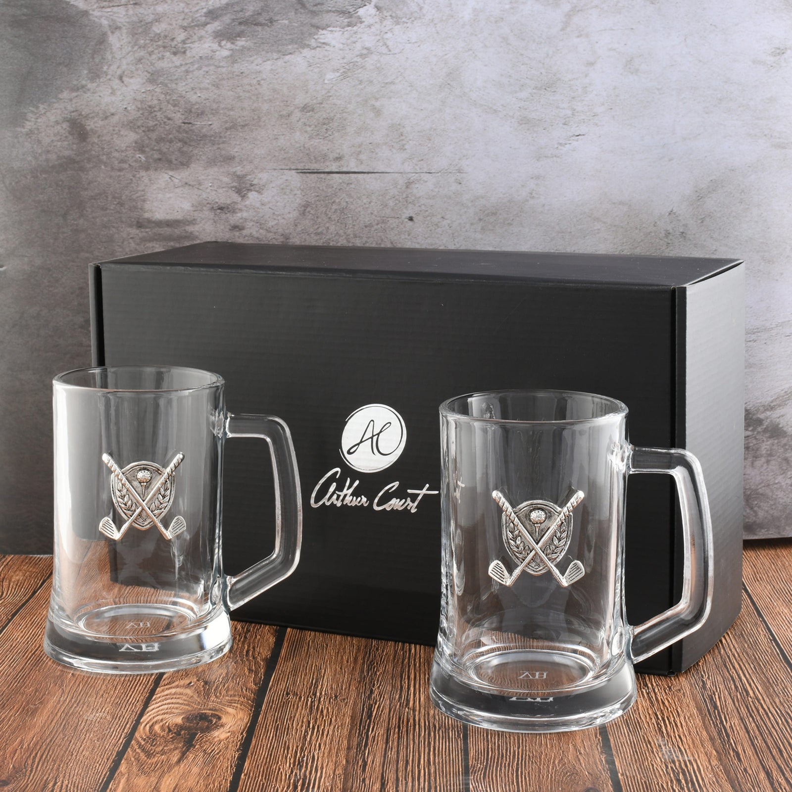 Golf Beer Mugs - Set of 2