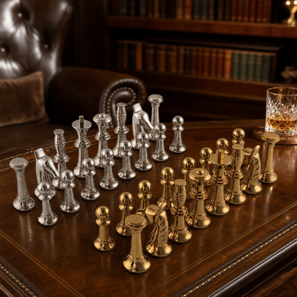 Large Aluminum Chess Pieces 2