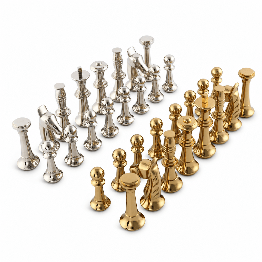 Large Aluminum Chess Pieces 1