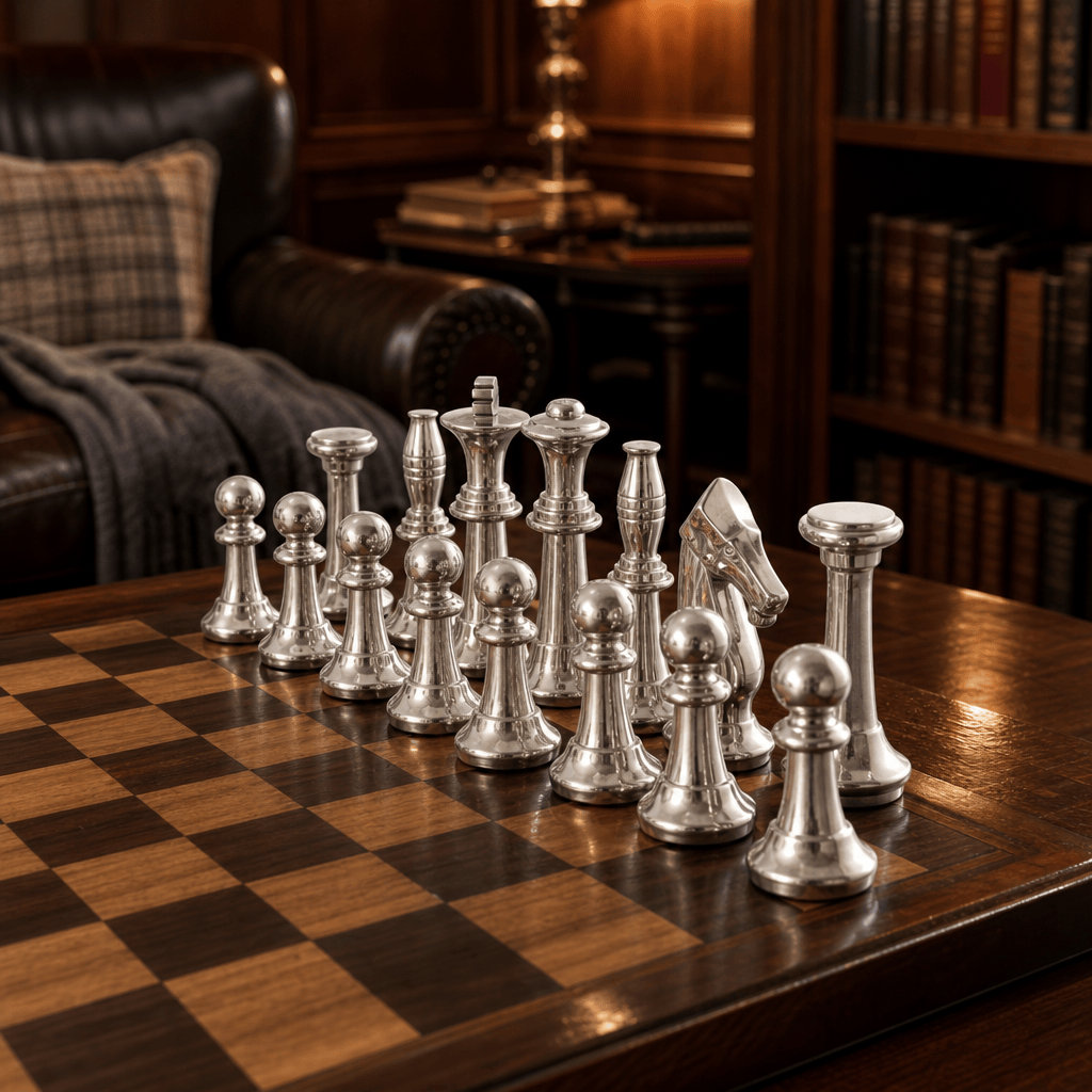 Large Aluminum Chess Pieces 3