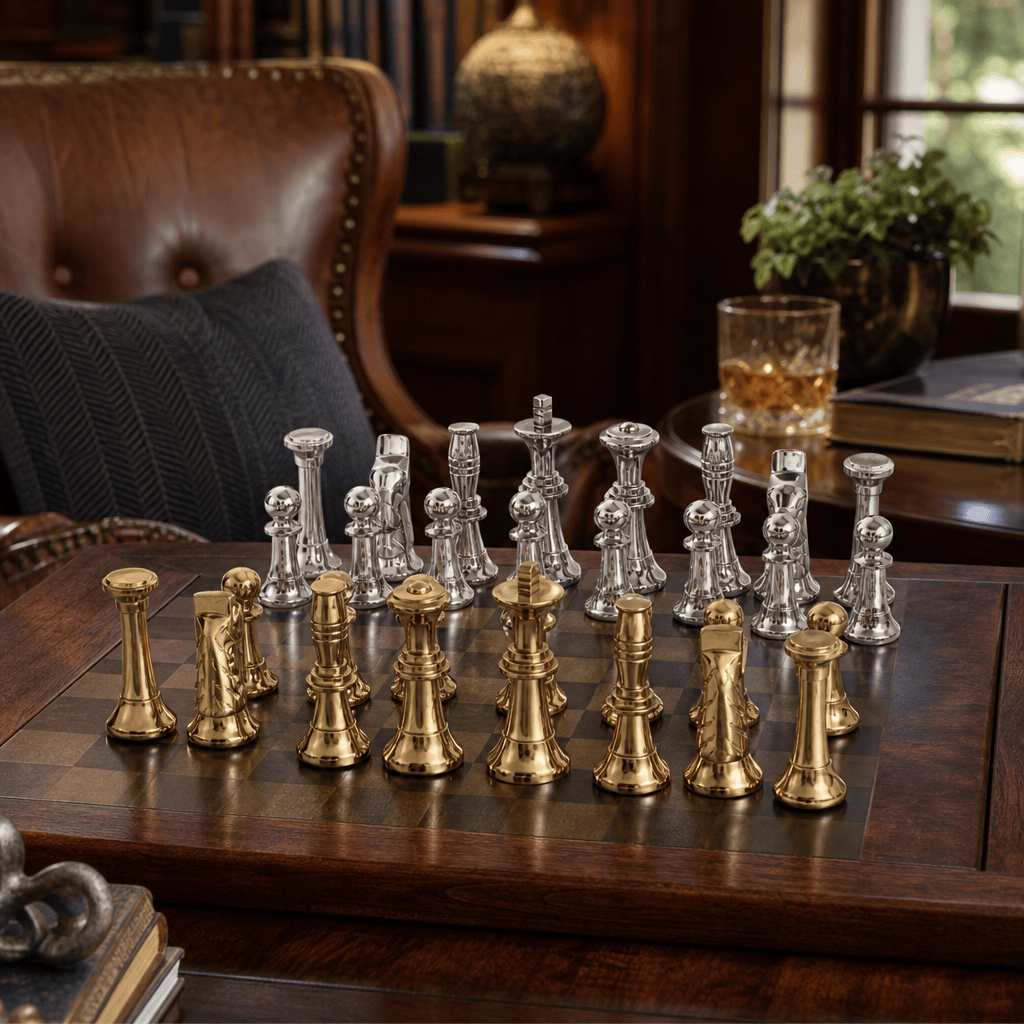 Large Aluminum Chess Pieces 7
