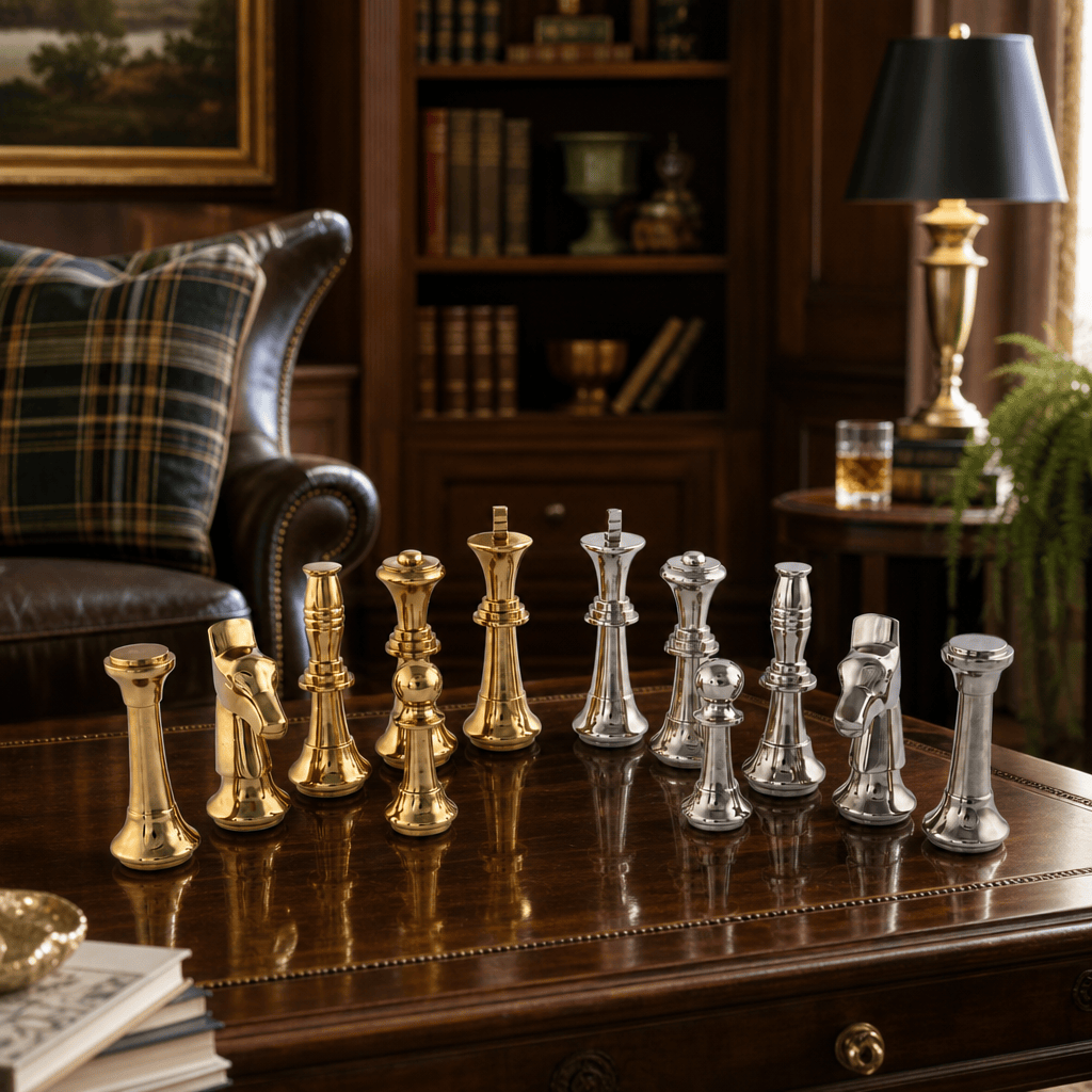 Large Aluminum Chess Pieces 9