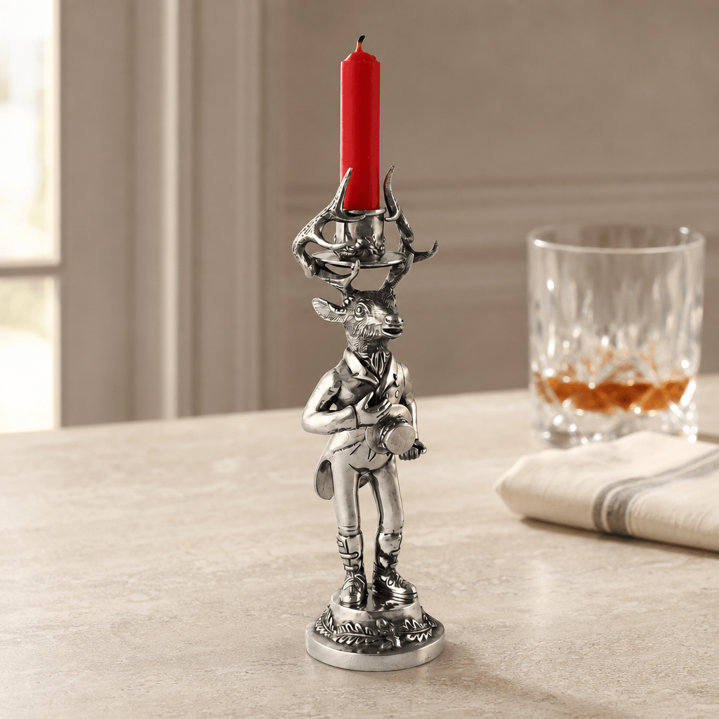 Gentleman Elk Short Candlestick 2