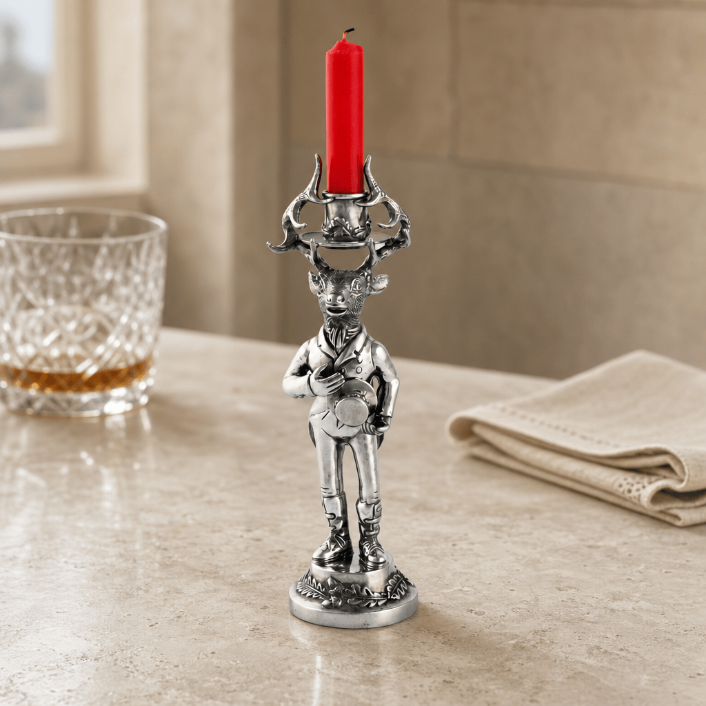 Gentleman Elk Short Candlestick 3