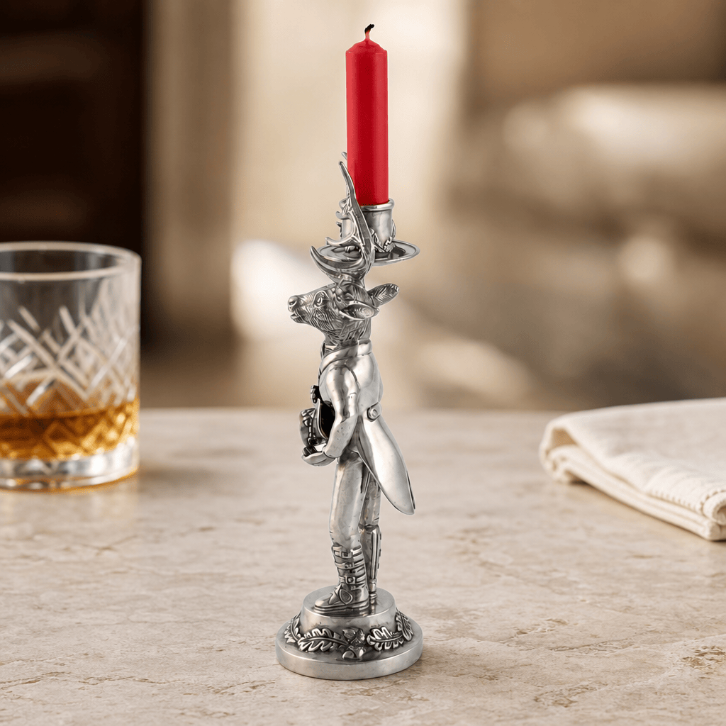 Gentleman Elk Short Candlestick 4