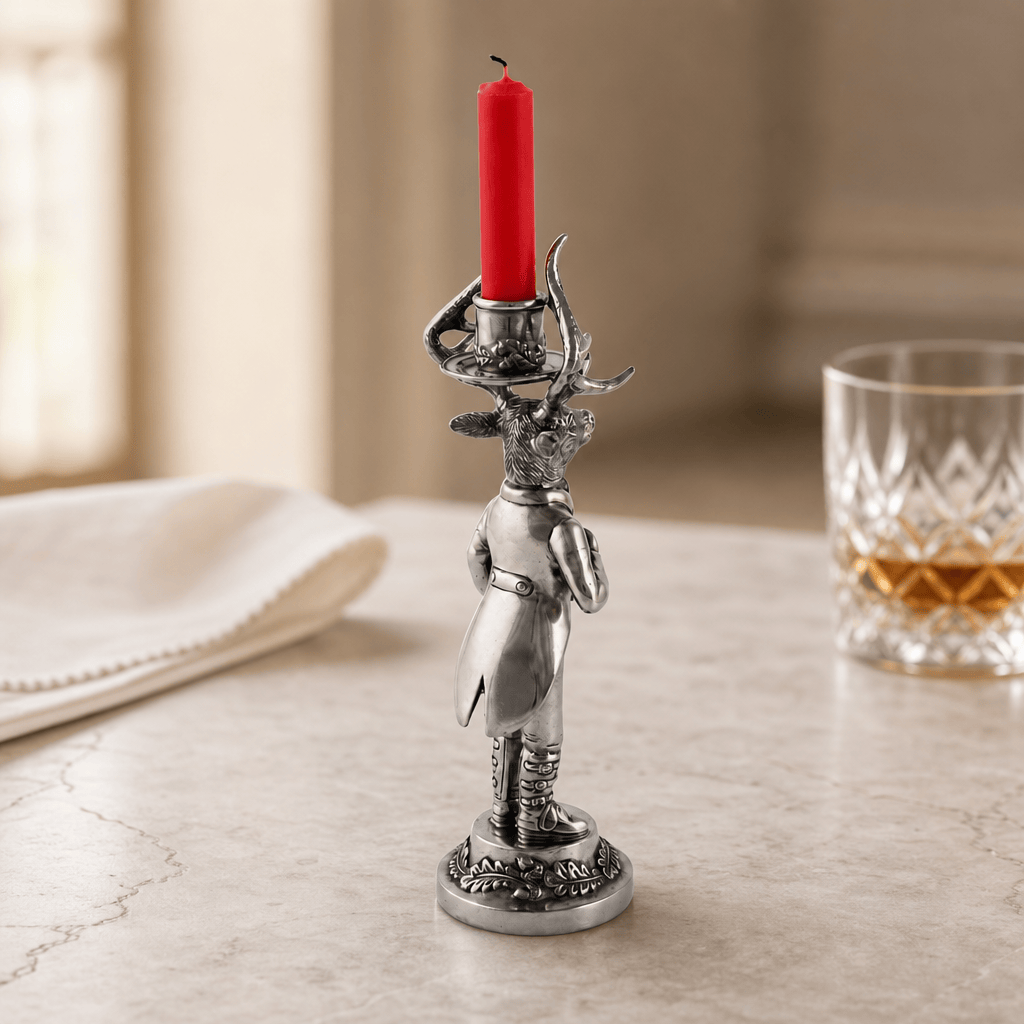 Gentleman Elk Short Candlestick 5