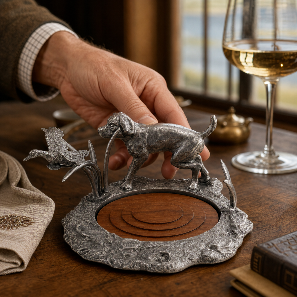 Labrador & Duck Wine Coaster 6