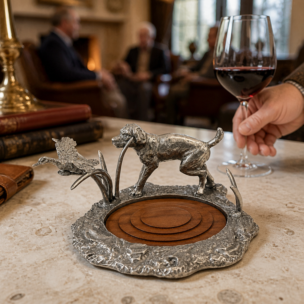 Labrador & Duck Wine Coaster 6