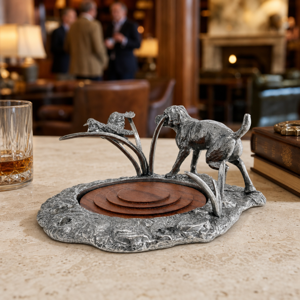 Labrador & Duck Wine Coaster 8