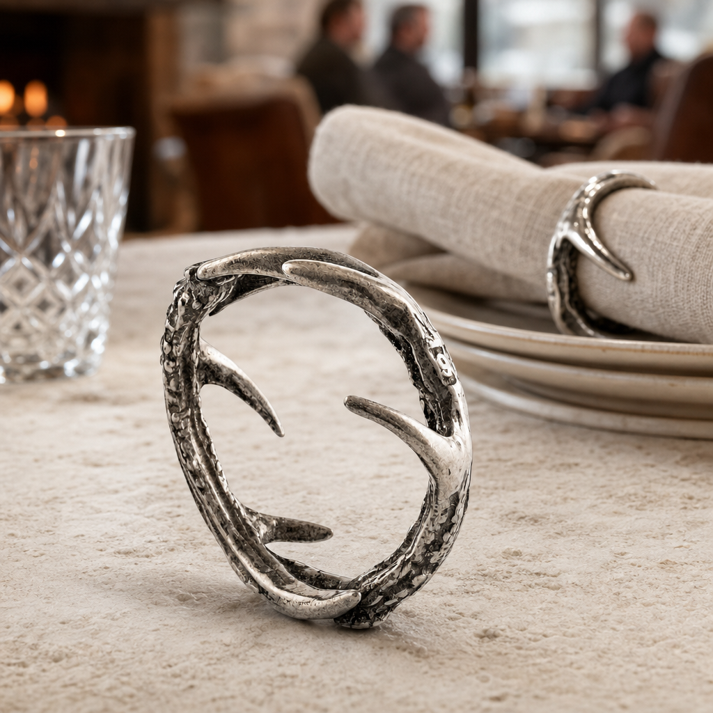 Antler Napkin Ring 9