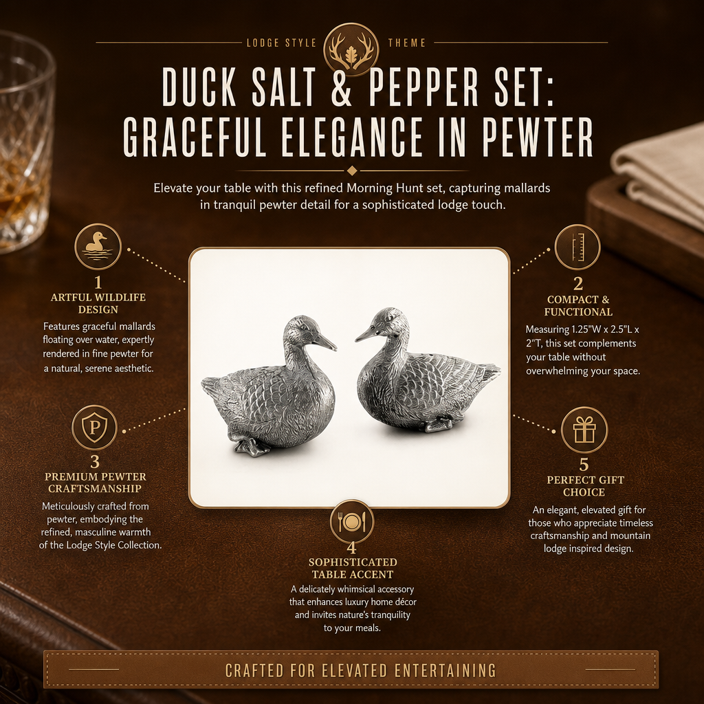 Duck Salt & Pepper Set 12