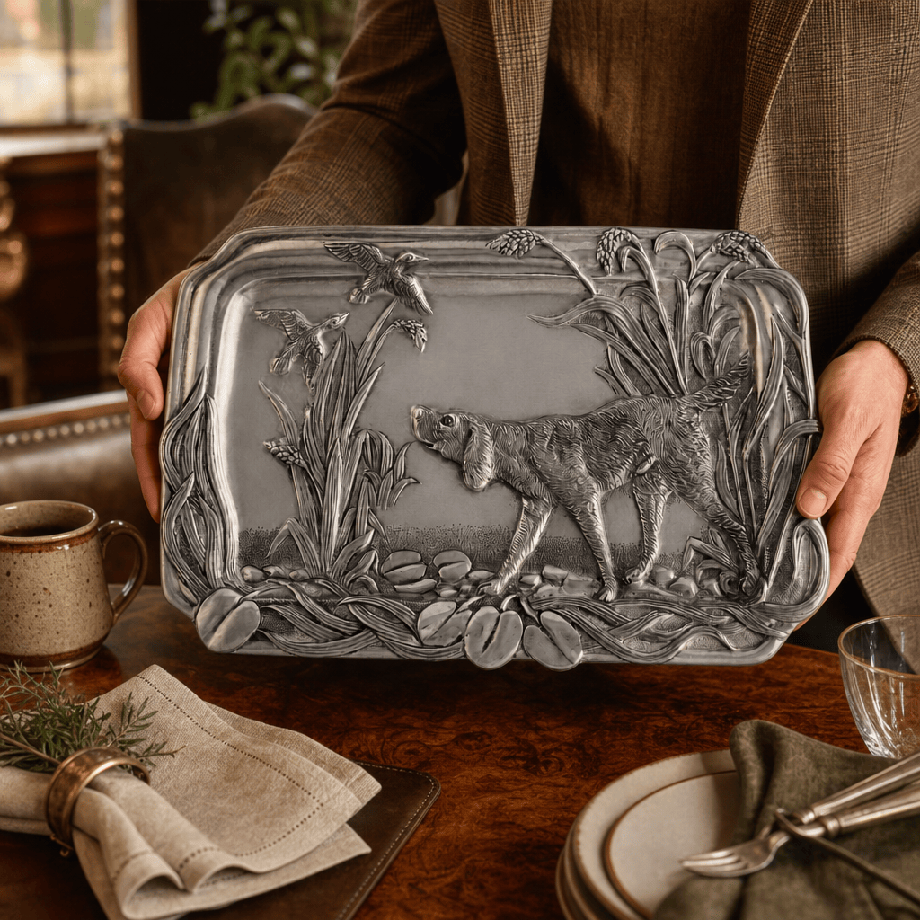 Hunting Dog Catch All Tray 6