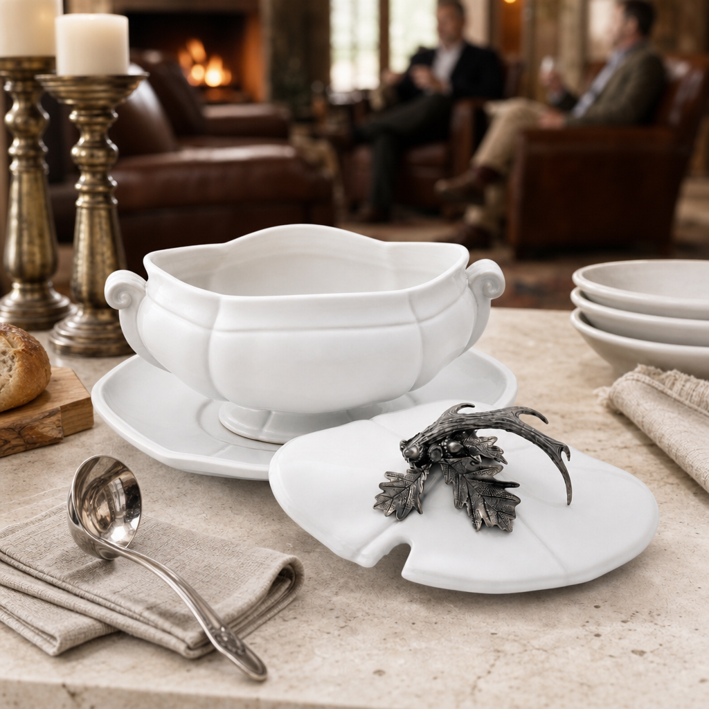 Fallen Antler Soup Tureen 7