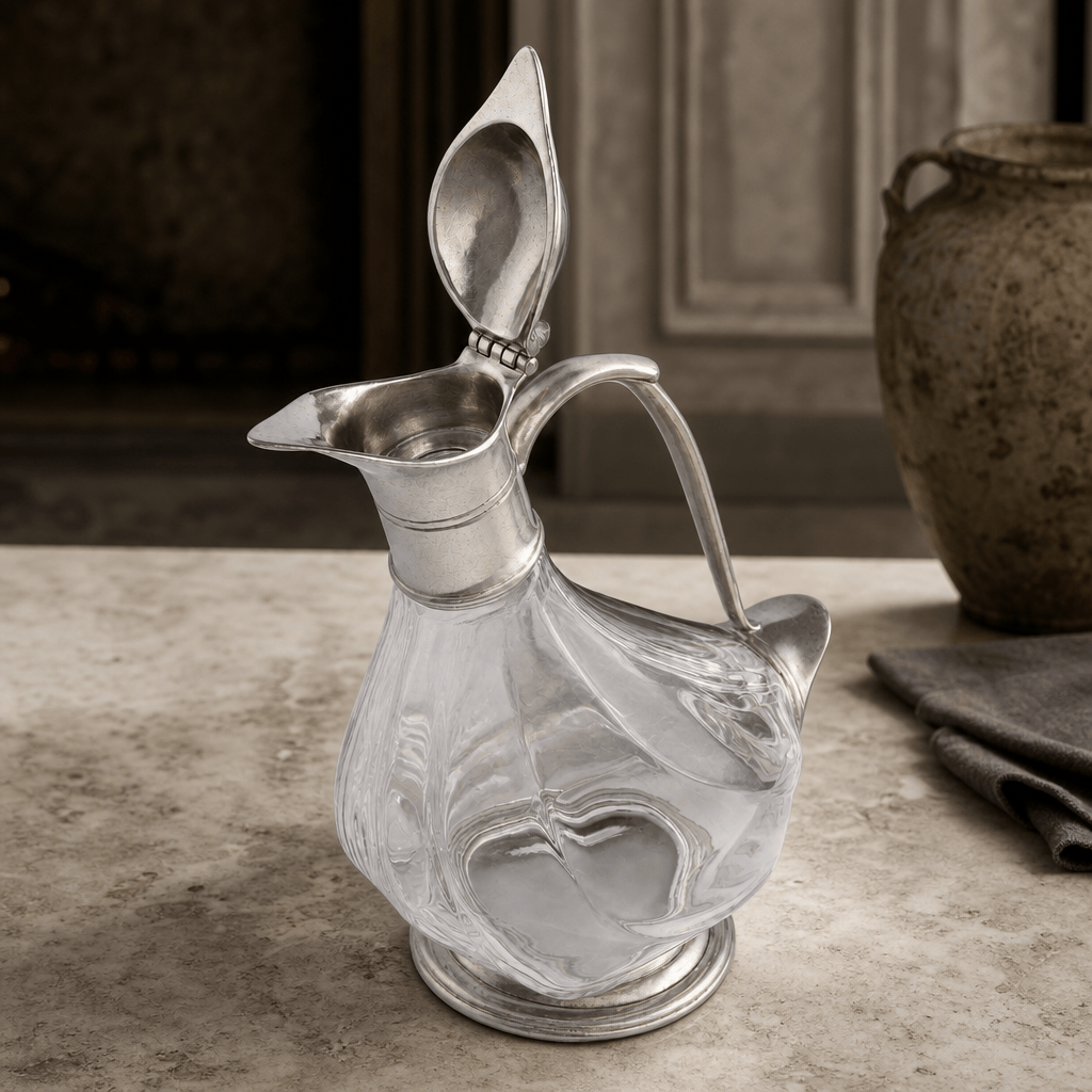 Duck Pewter Wine Decanter 5