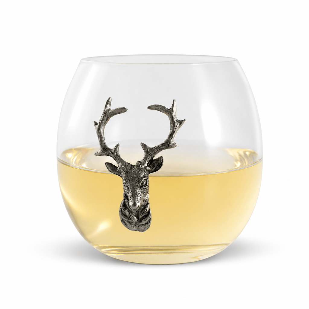 Elk / Deer Stemless Wine Glass 10