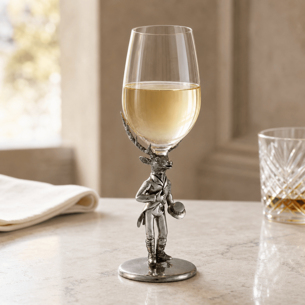 Gentleman Elk Wine Glass 2