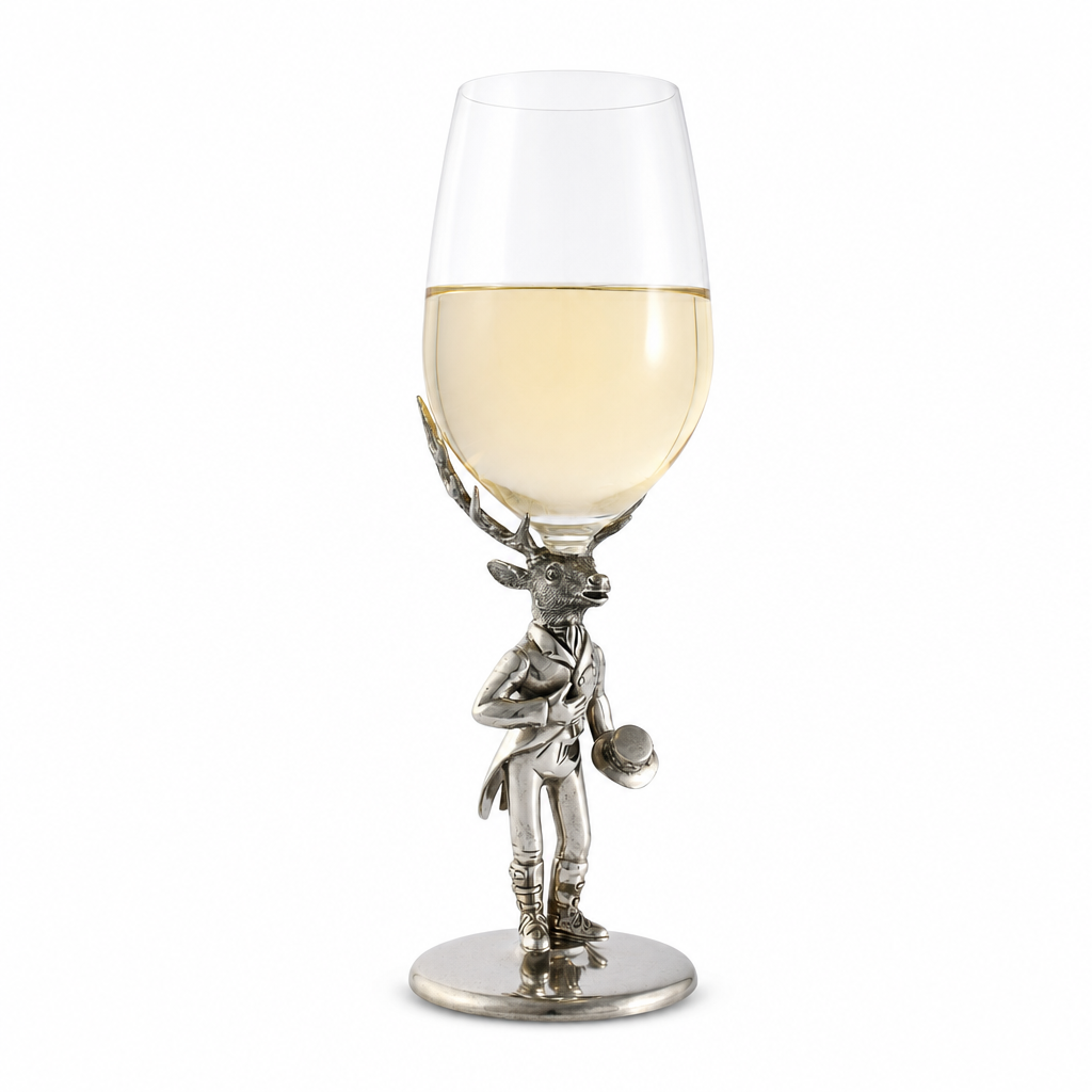 Gentleman Elk Wine Glass 1