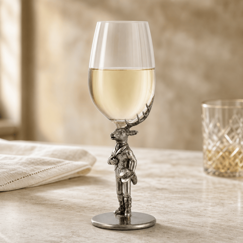 Gentleman Elk Wine Glass 3