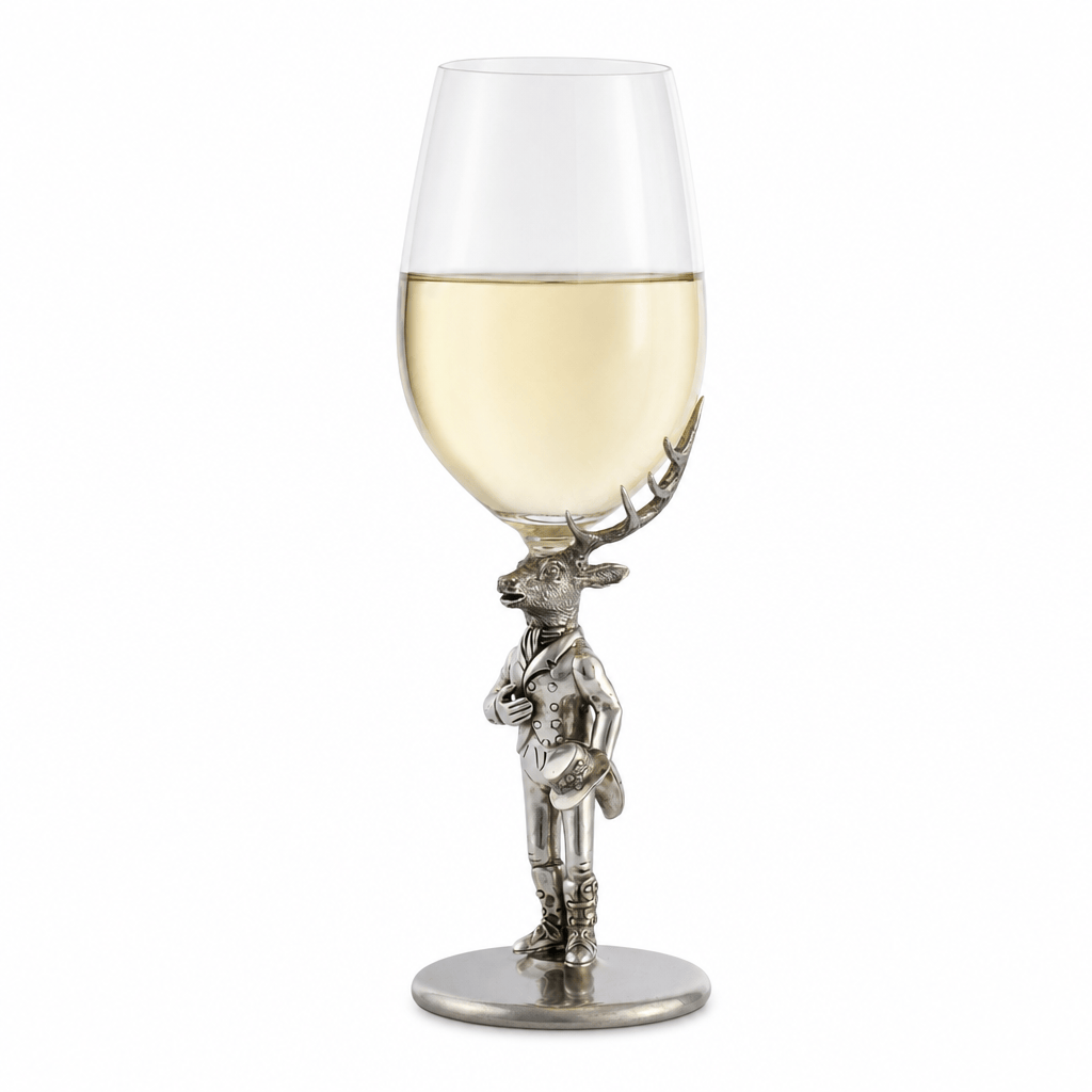 Gentleman Elk Wine Glass 10