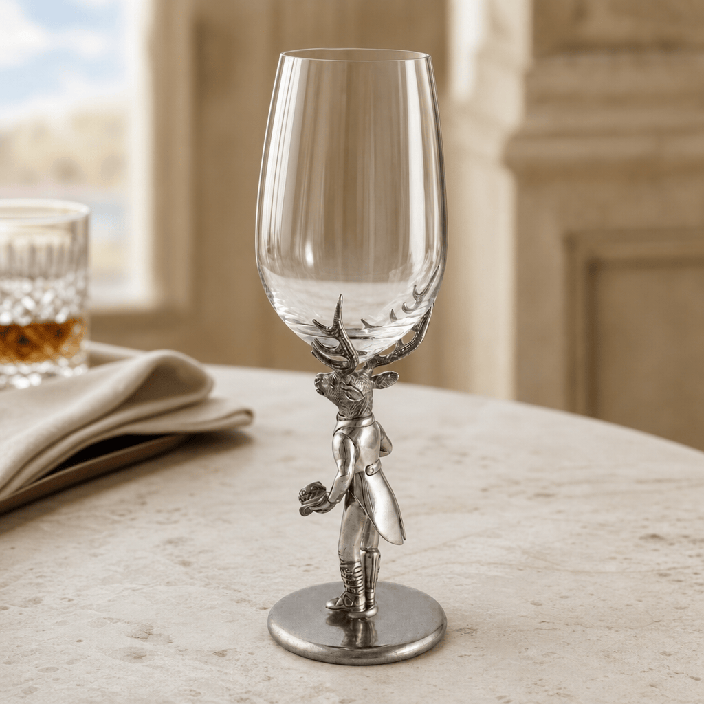 Gentleman Elk Wine Glass 5