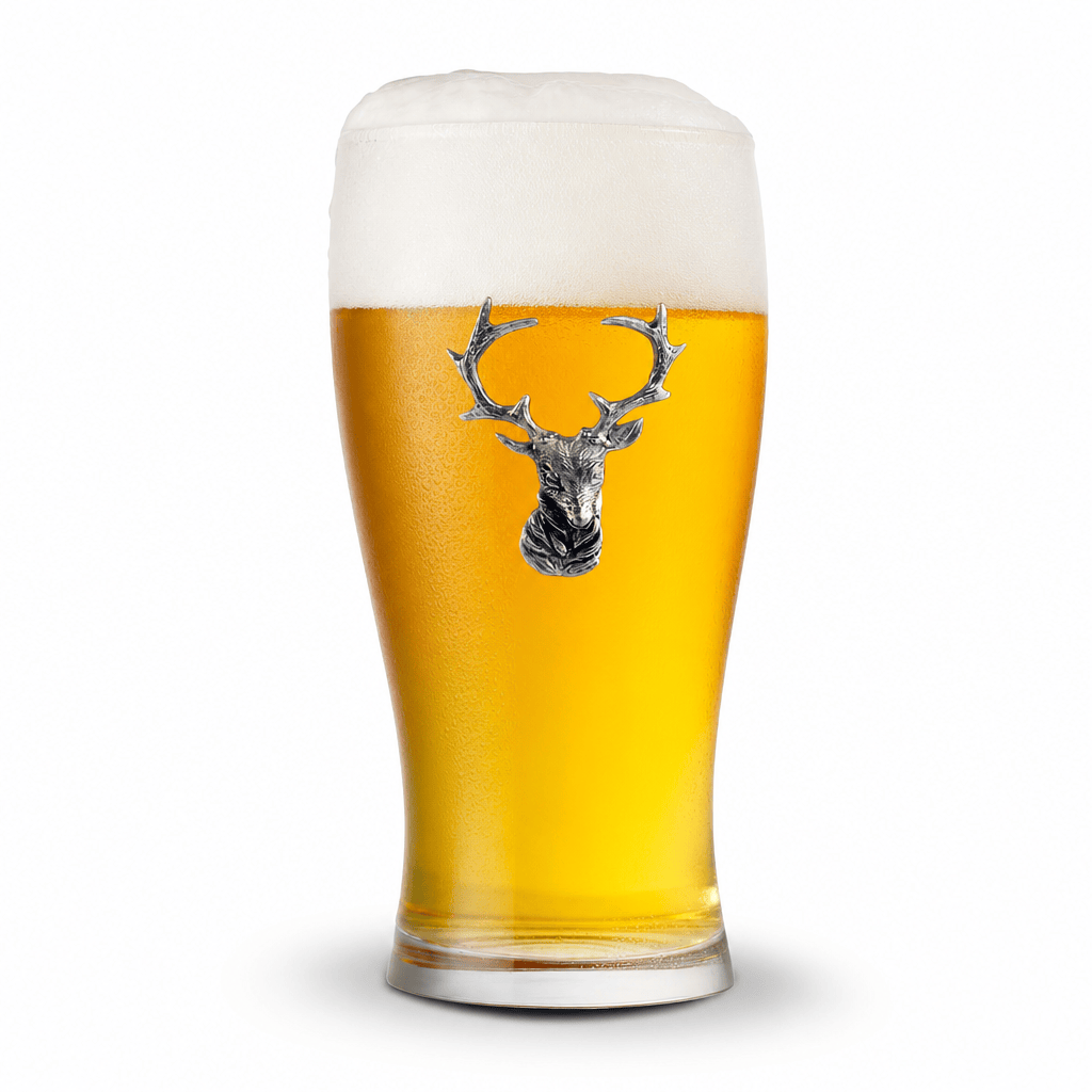 Elk Head Beer Glass 1