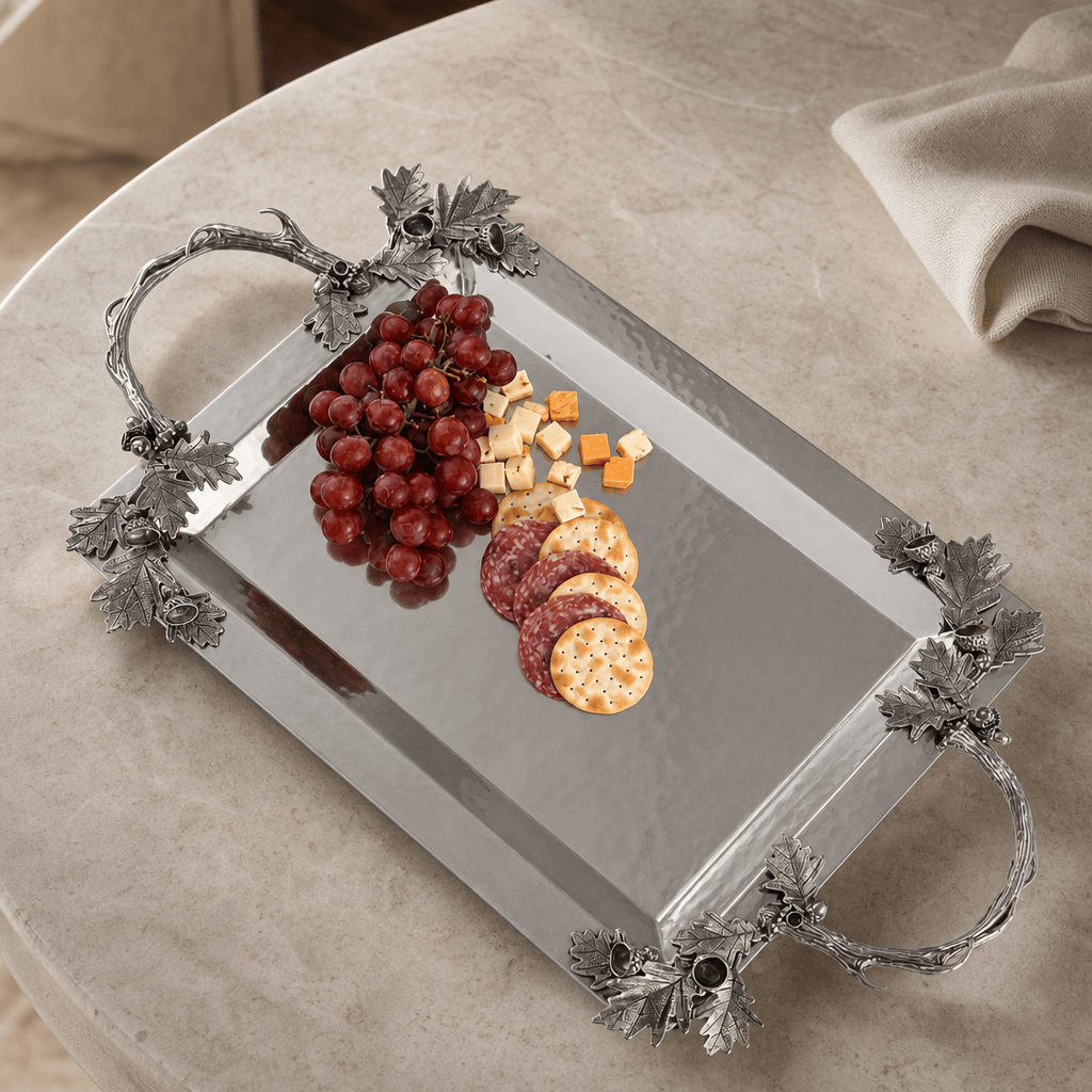 Fallen Antler Stainless Serving Tray 2