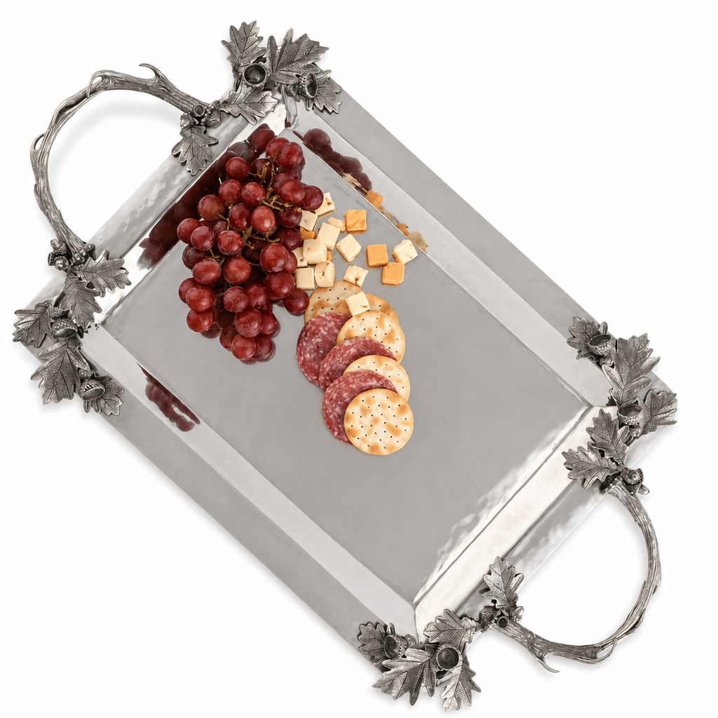 Fallen Antler Stainless Serving Tray 1