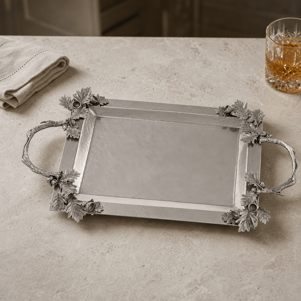 Fallen Antler Stainless Serving Tray 3