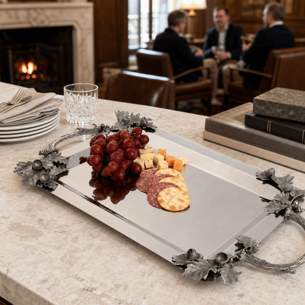 Fallen Antler Stainless Serving Tray 9