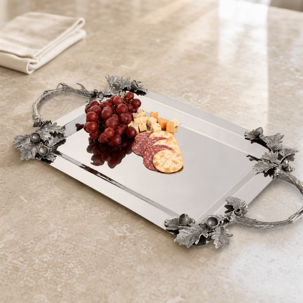 Fallen Antler Stainless Serving Tray 5
