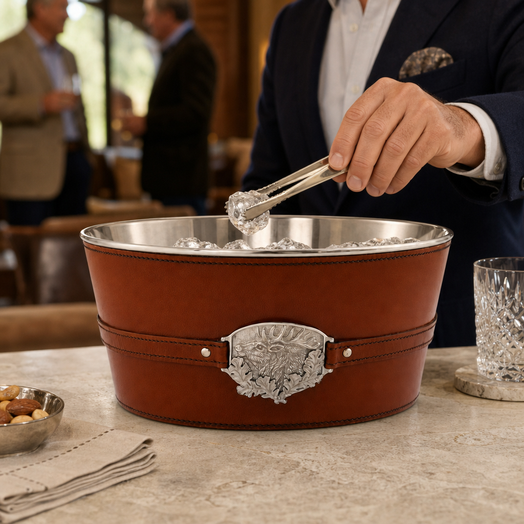 Leather Elk Ice Tub 4