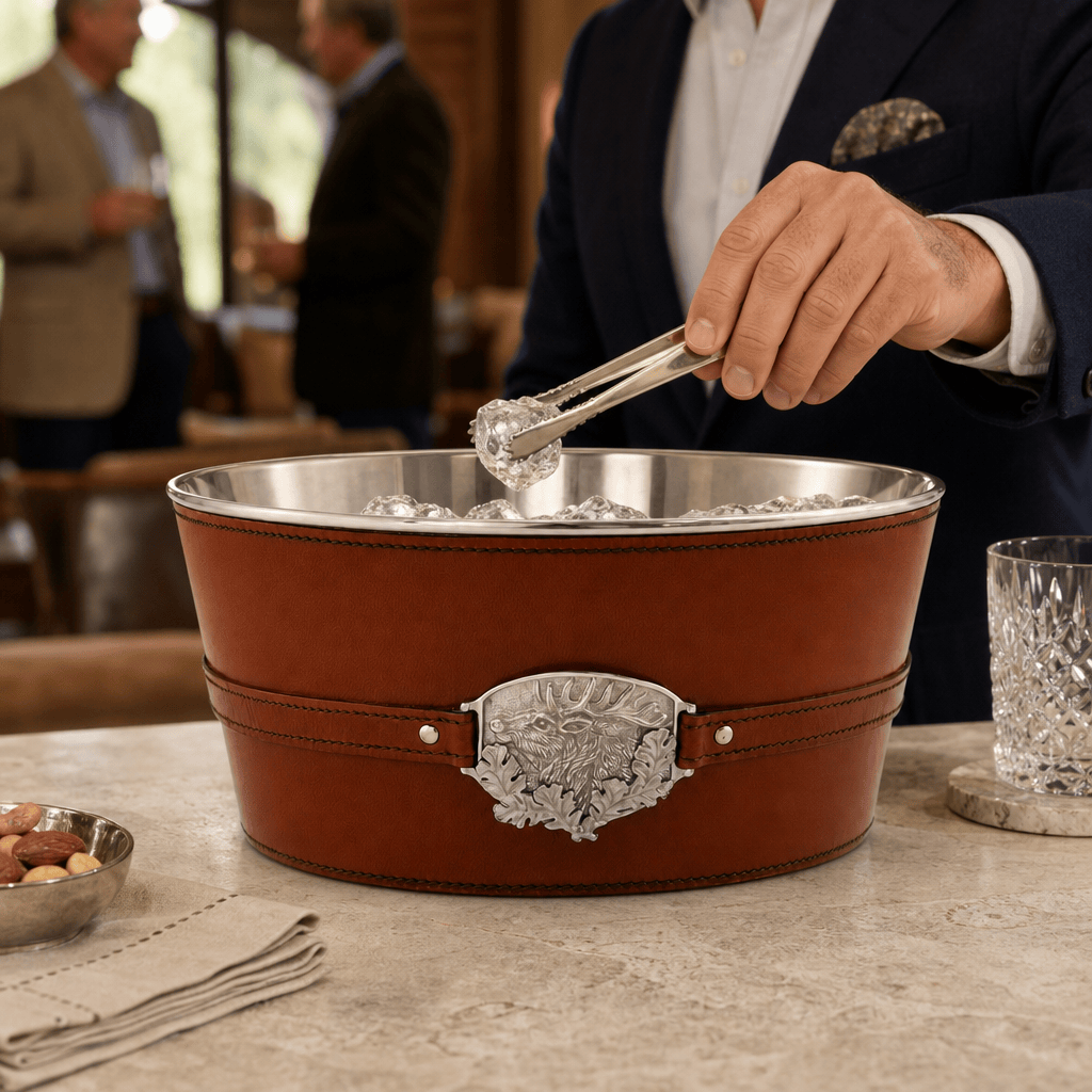 Leather Elk Ice Tub 4