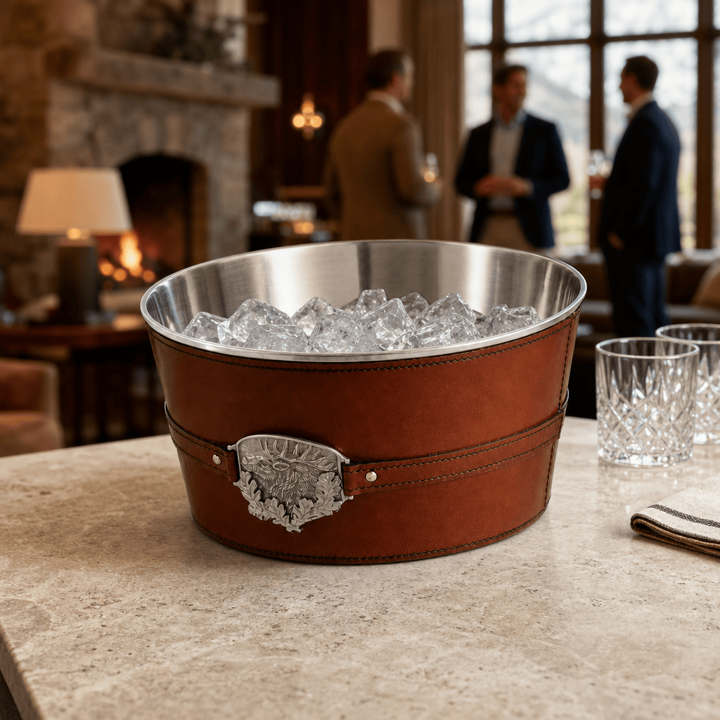 Leather Elk Ice Tub 5