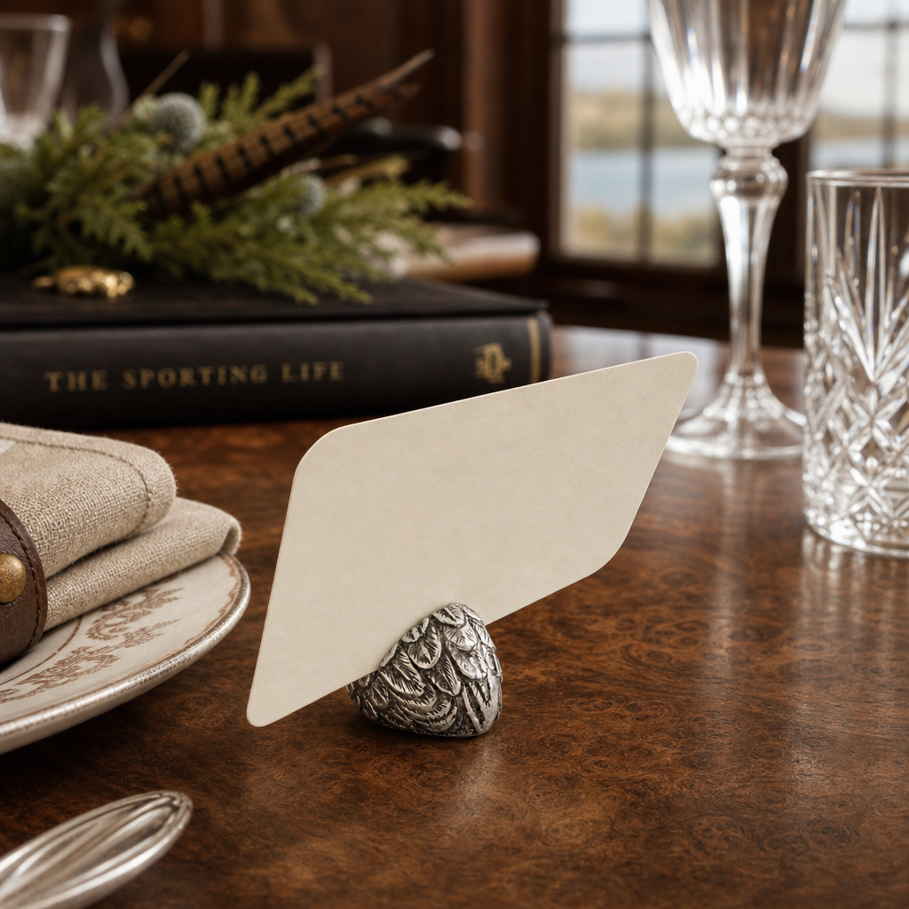 Quail Place Setting Marker 8