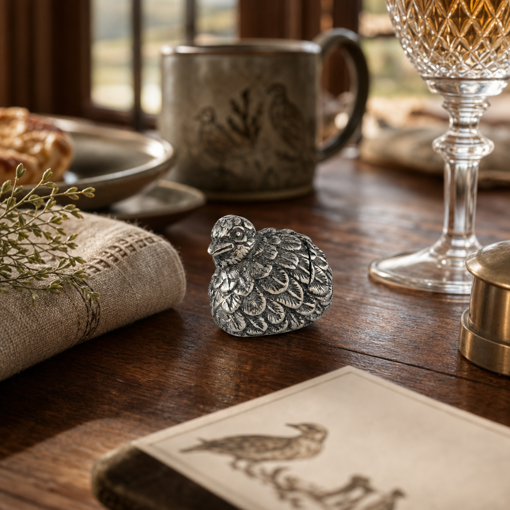 Quail Place Setting Marker 9