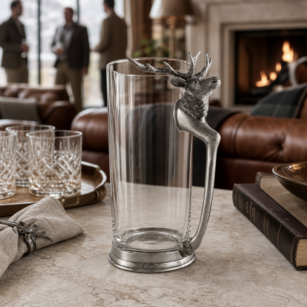 Deer Glass Pitcher 8